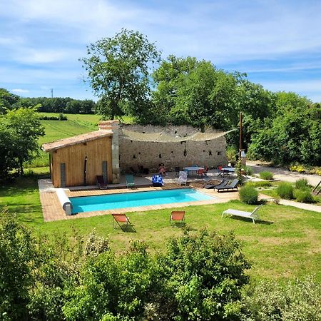 Gite Campagne Famille 15 Pers Piscine Chauffee Jeux Enfants Petanque Saint-Sauvy 外观 照片